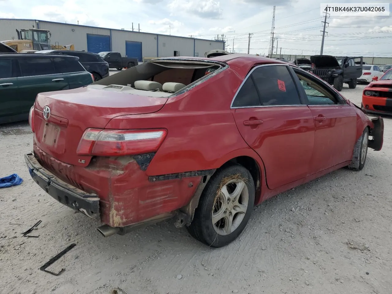 2007 Toyota Camry Le VIN: 4T1BK46K37U042065 Lot: 60057564