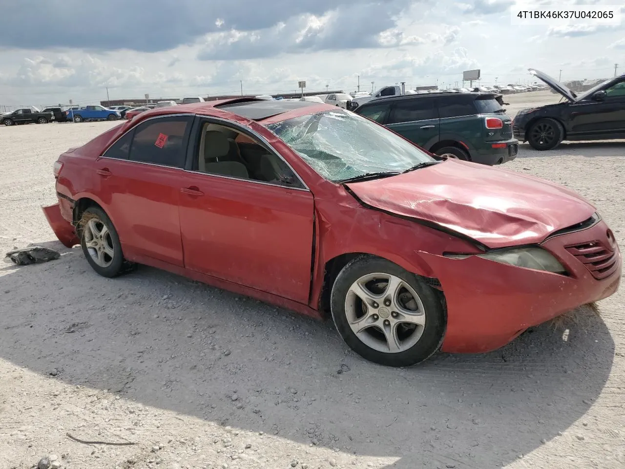 4T1BK46K37U042065 2007 Toyota Camry Le