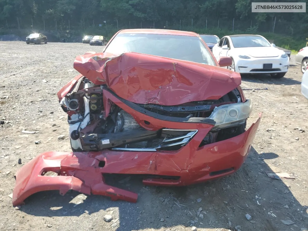 2007 Toyota Camry Hybrid VIN: JTNBB46K573025628 Lot: 60081004