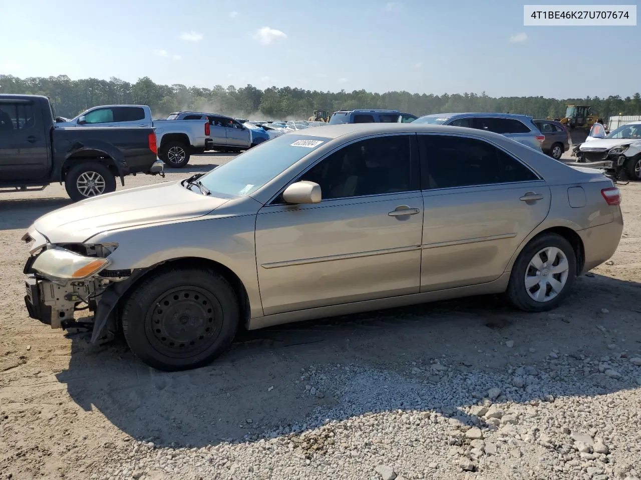 2007 Toyota Camry Ce VIN: 4T1BE46K27U707674 Lot: 60260904