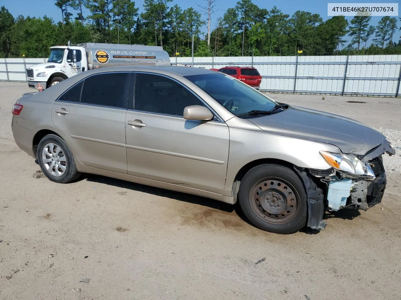 2007 Toyota Camry Ce VIN: 4T1BE46K27U707674 Lot: 60260904