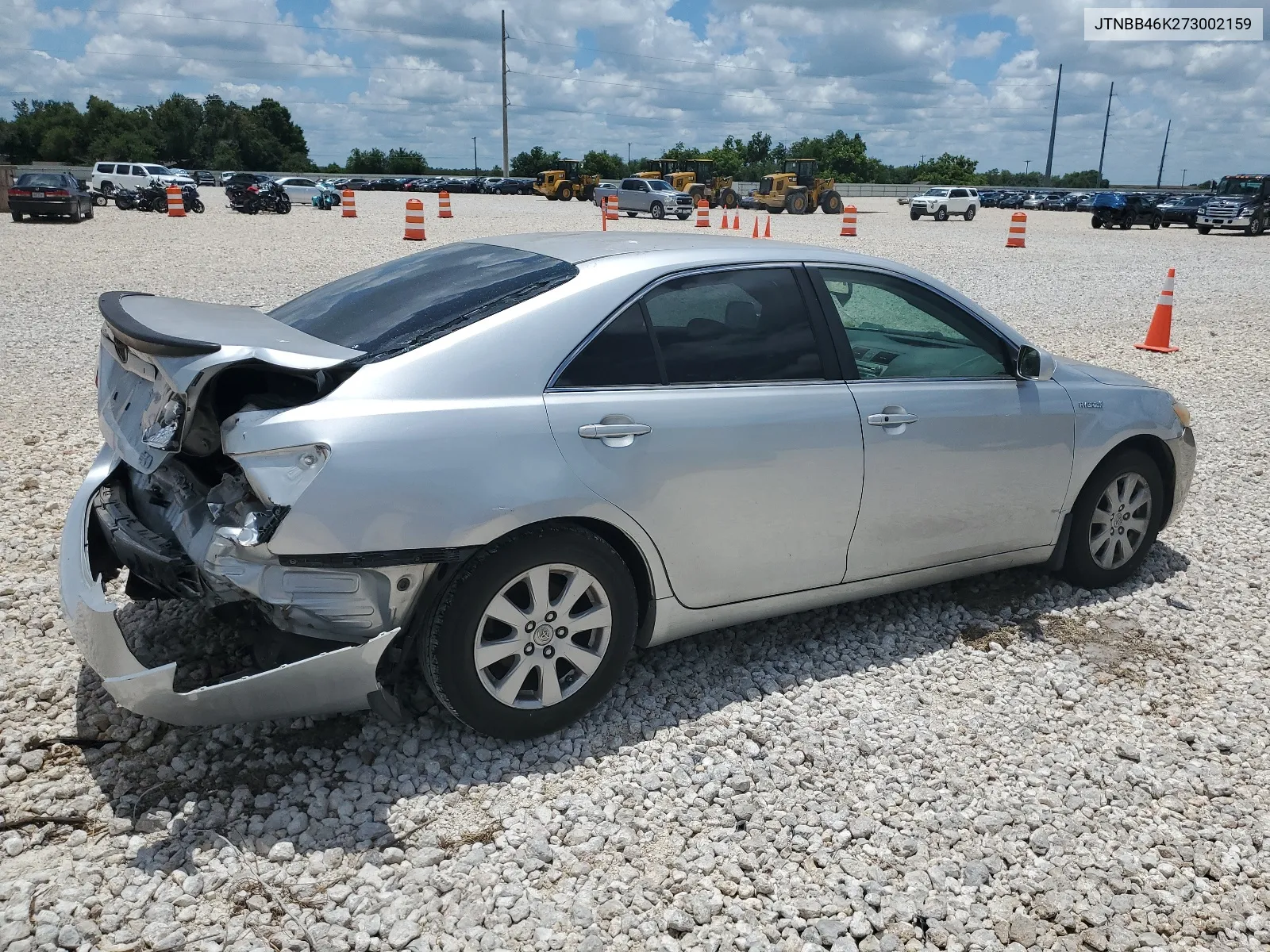 2007 Toyota Camry Hybrid VIN: JTNBB46K273002159 Lot: 60457204