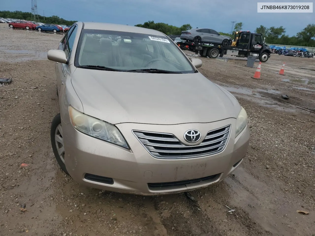 2007 Toyota Camry Hybrid VIN: JTNBB46K873019208 Lot: 60526184