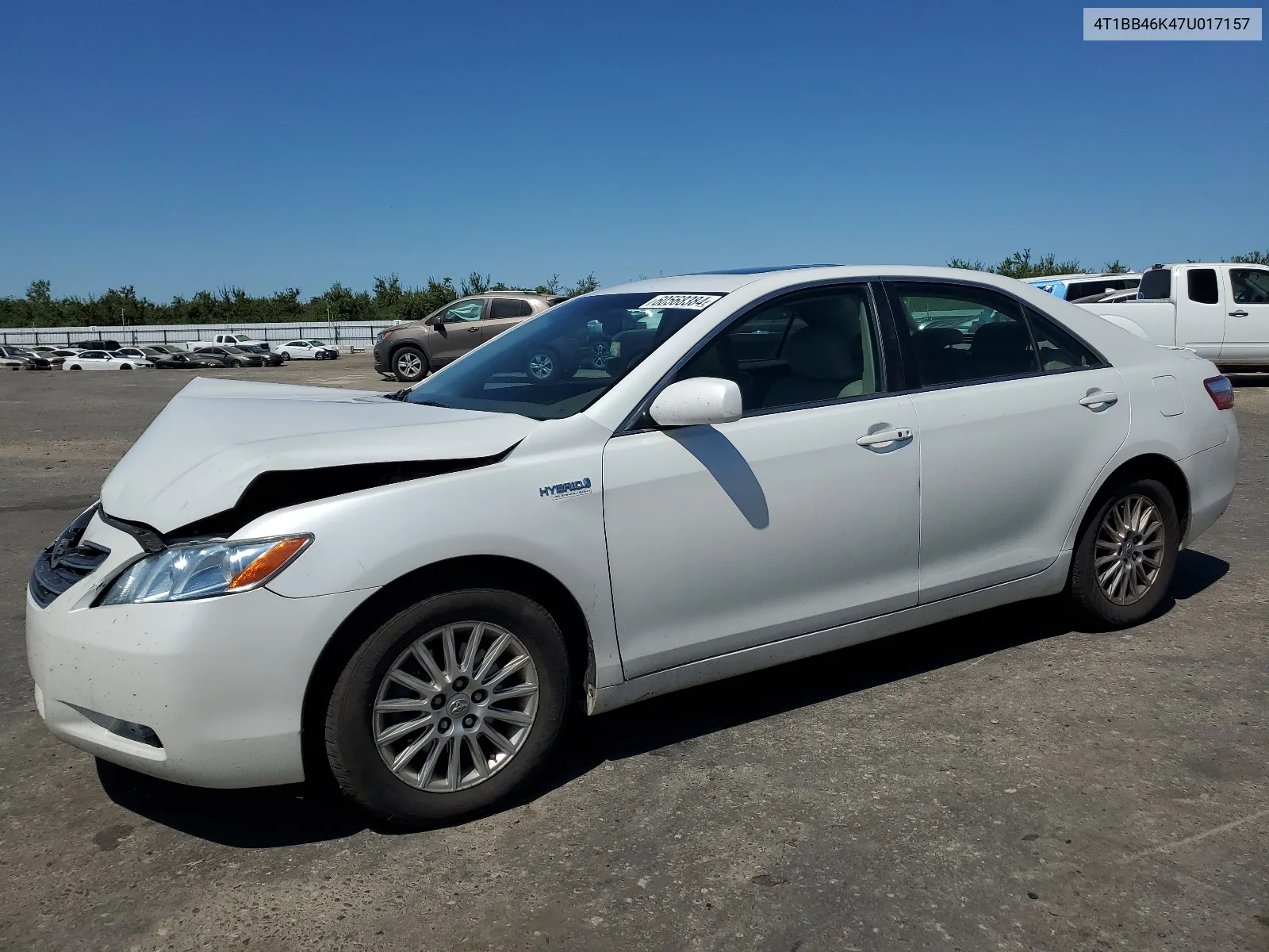 4T1BB46K47U017157 2007 Toyota Camry Hybrid