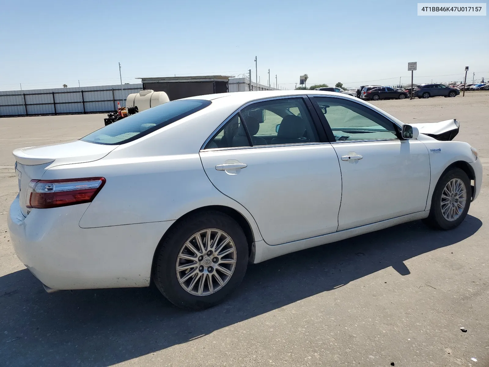 2007 Toyota Camry Hybrid VIN: 4T1BB46K47U017157 Lot: 60568384