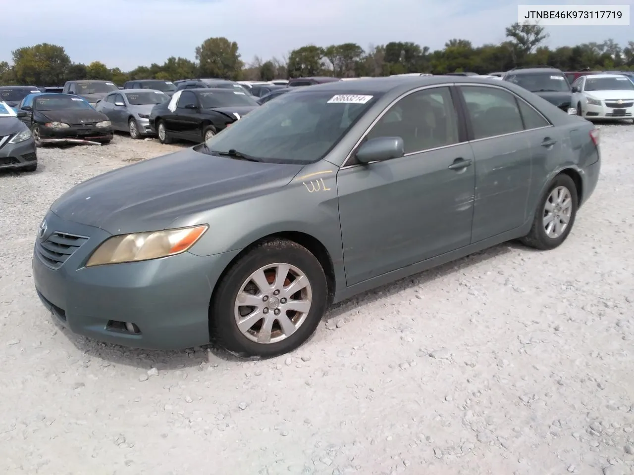 2007 Toyota Camry Ce VIN: JTNBE46K973117719 Lot: 60653214