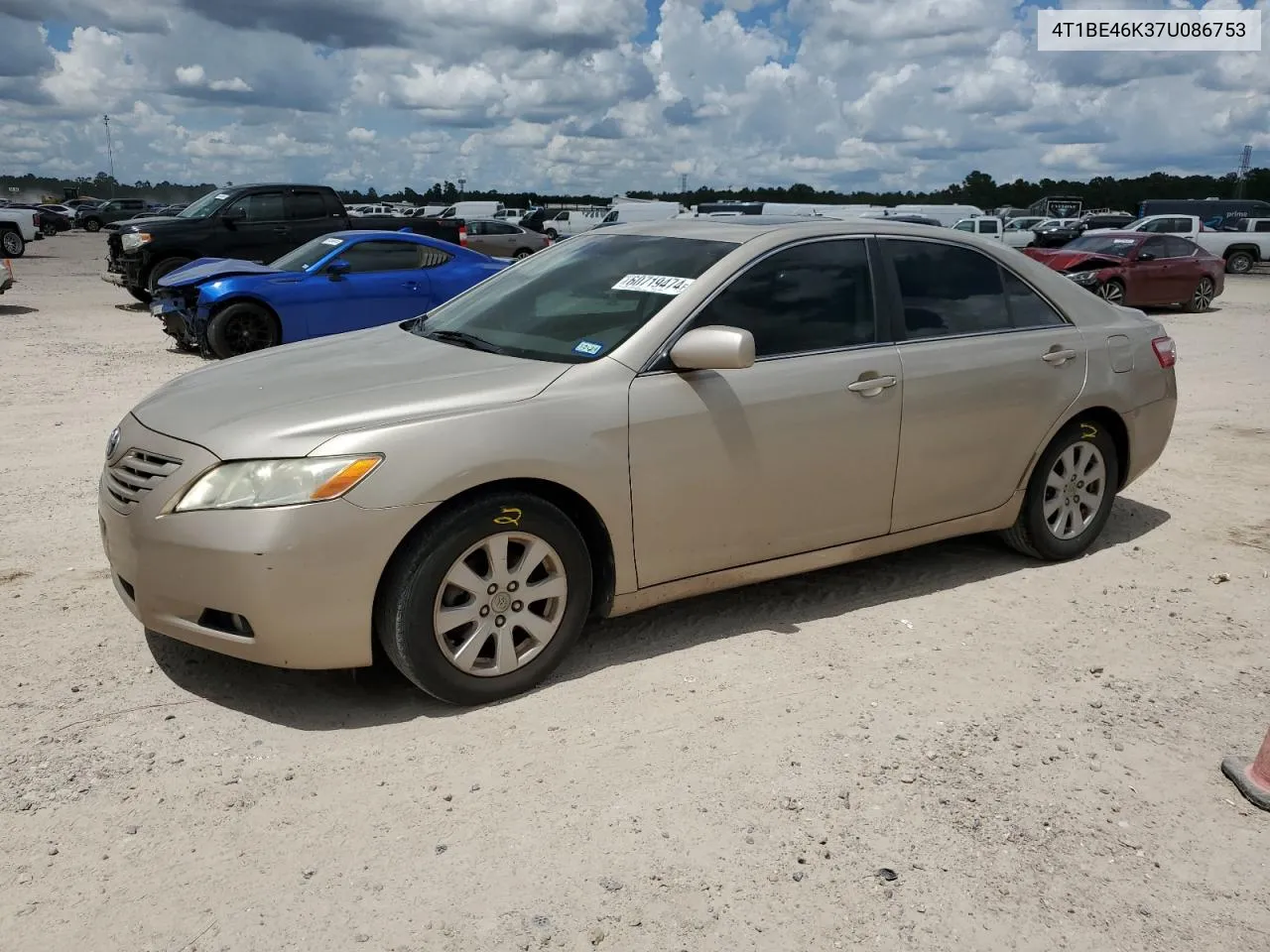 4T1BE46K37U086753 2007 Toyota Camry Ce