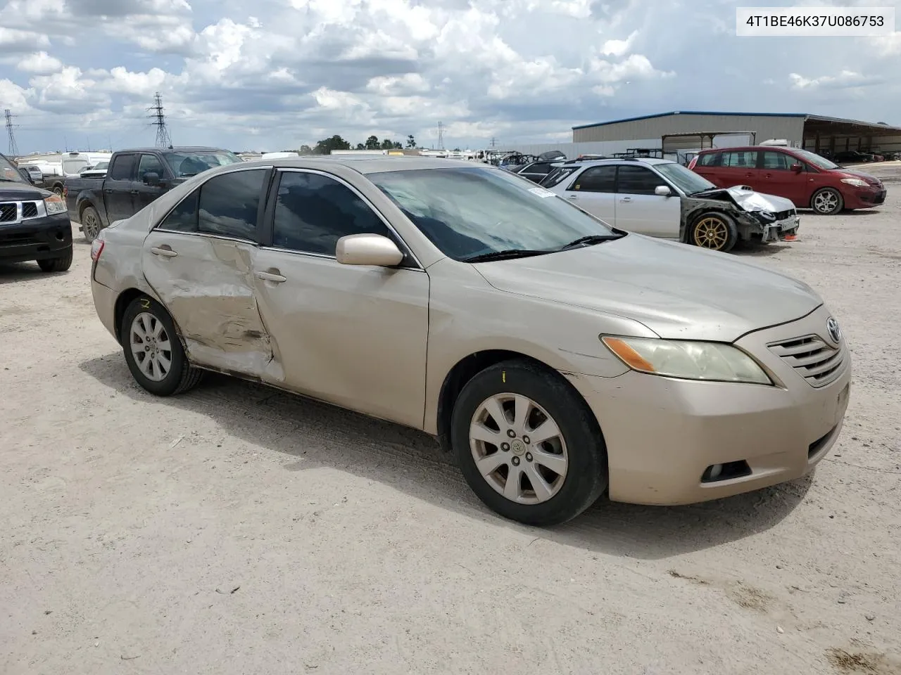 2007 Toyota Camry Ce VIN: 4T1BE46K37U086753 Lot: 60719474