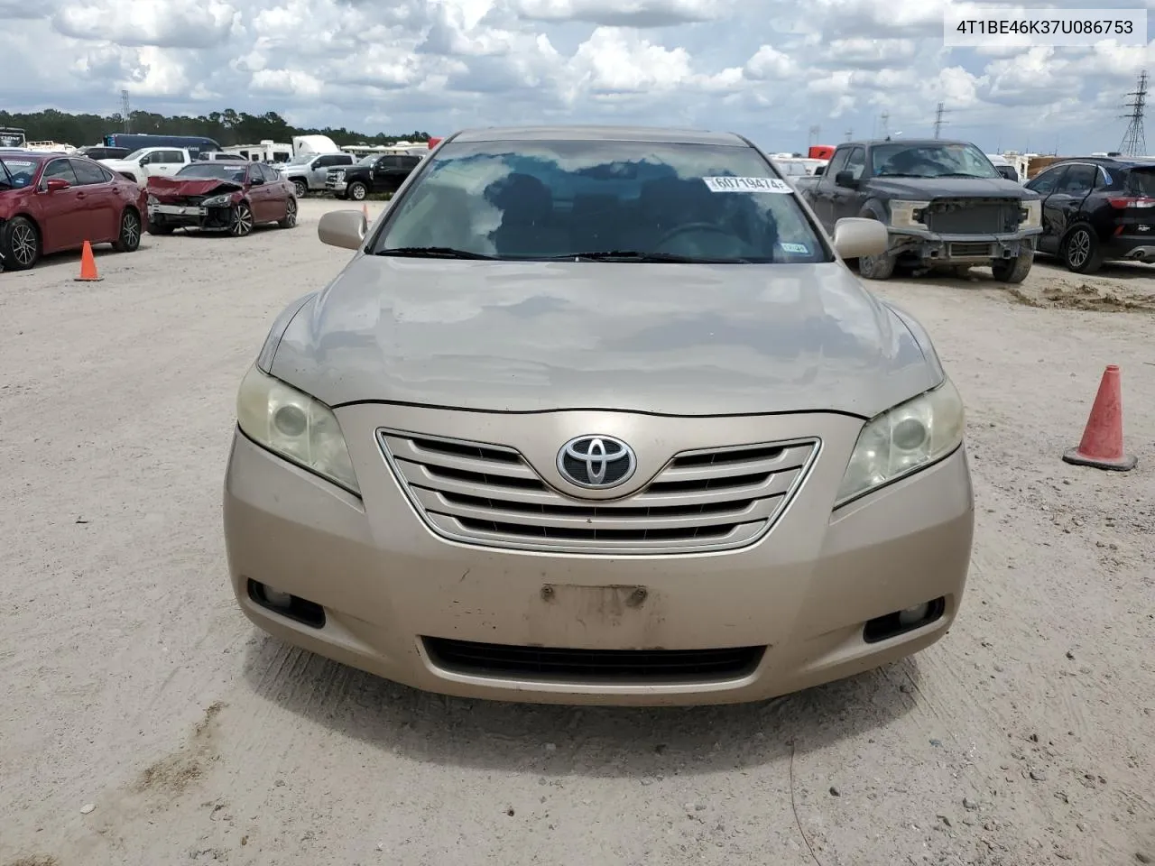 2007 Toyota Camry Ce VIN: 4T1BE46K37U086753 Lot: 60719474