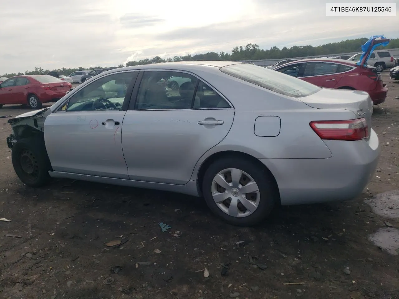 2007 Toyota Camry Ce VIN: 4T1BE46K87U125546 Lot: 60802874