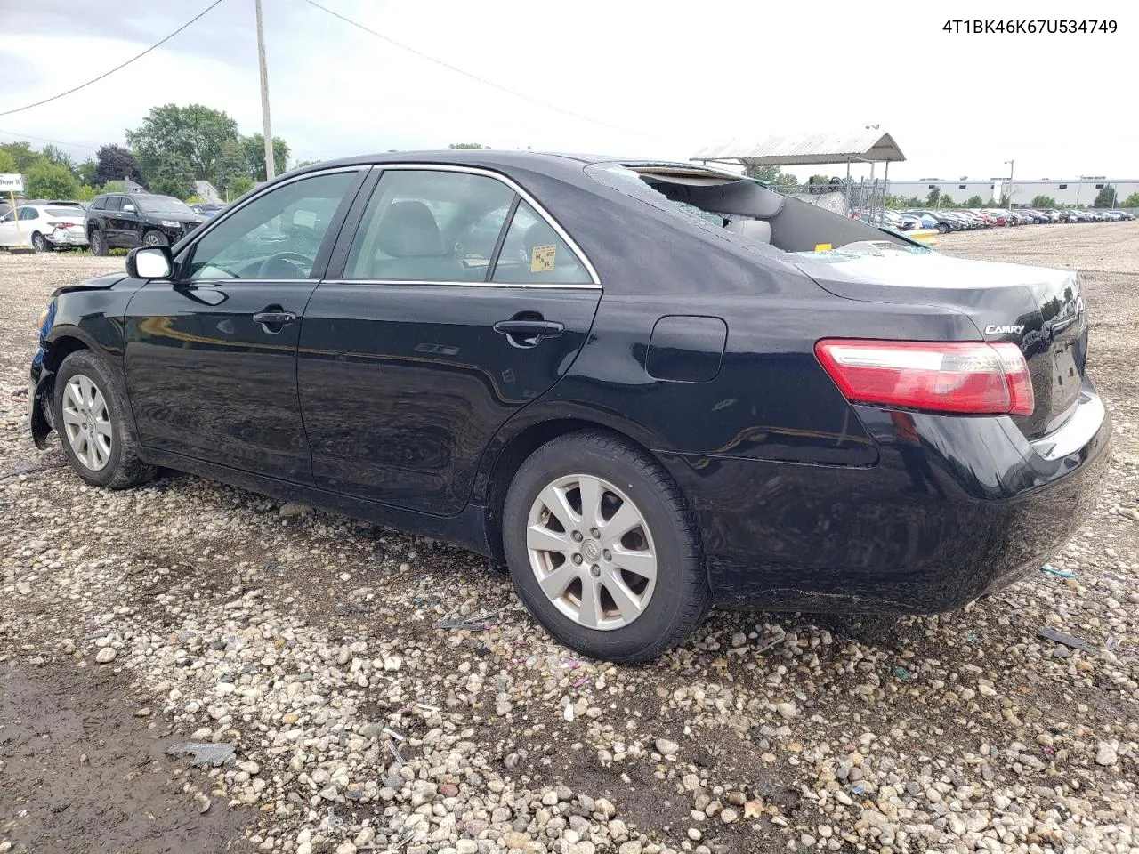 2007 Toyota Camry Le VIN: 4T1BK46K67U534749 Lot: 60997484