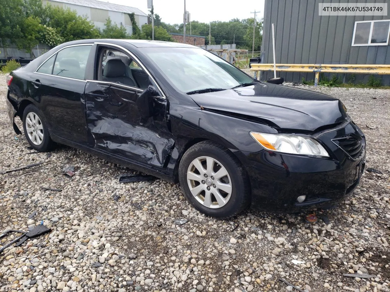 2007 Toyota Camry Le VIN: 4T1BK46K67U534749 Lot: 60997484