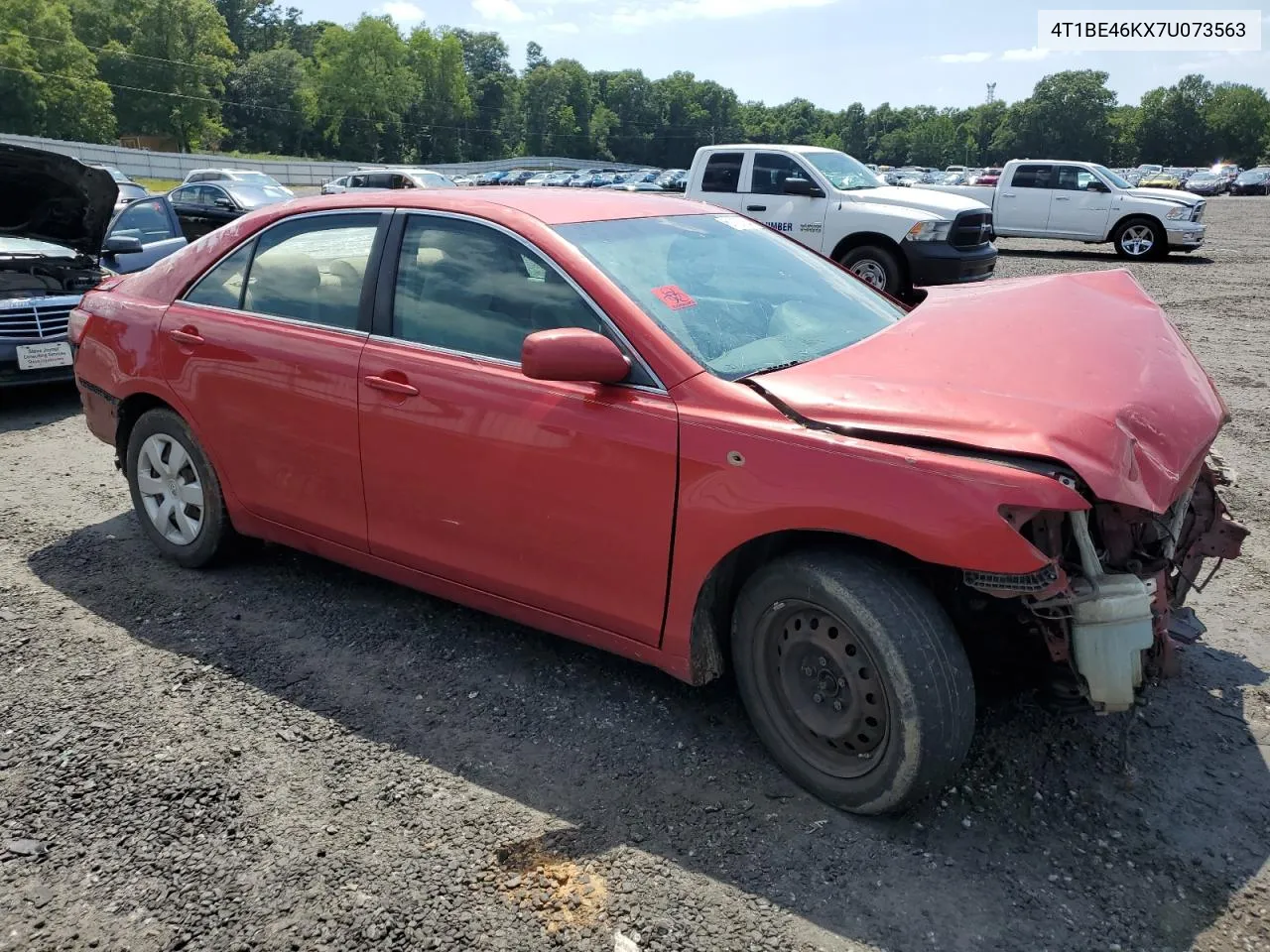 2007 Toyota Camry Ce VIN: 4T1BE46KX7U073563 Lot: 61157564