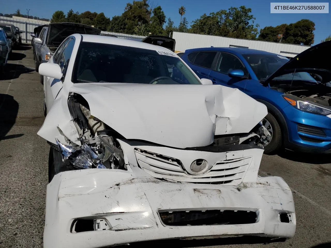 2007 Toyota Camry Ce VIN: 4T1BE46K27U588007 Lot: 61364744