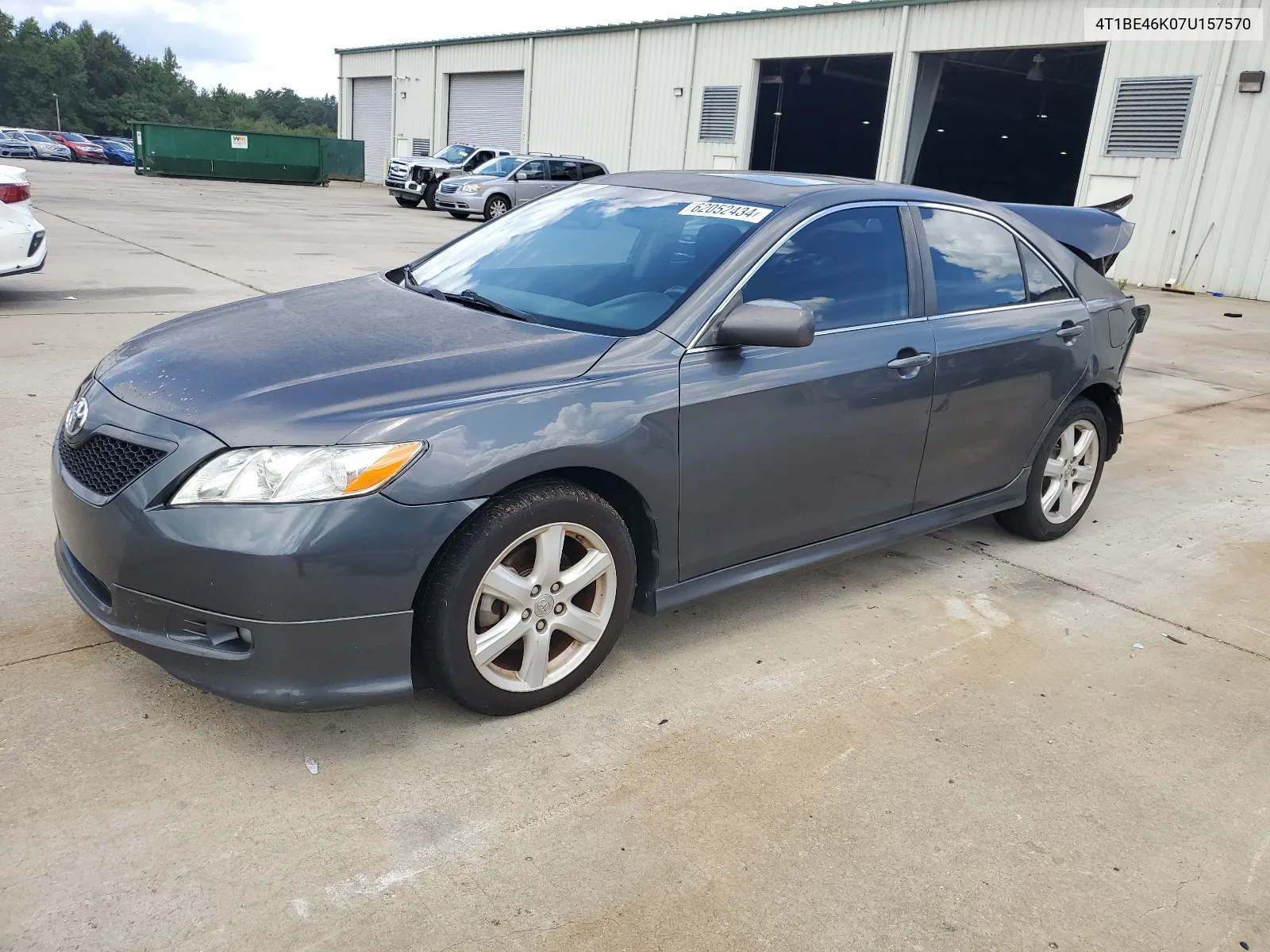 4T1BE46K07U157570 2007 Toyota Camry Ce