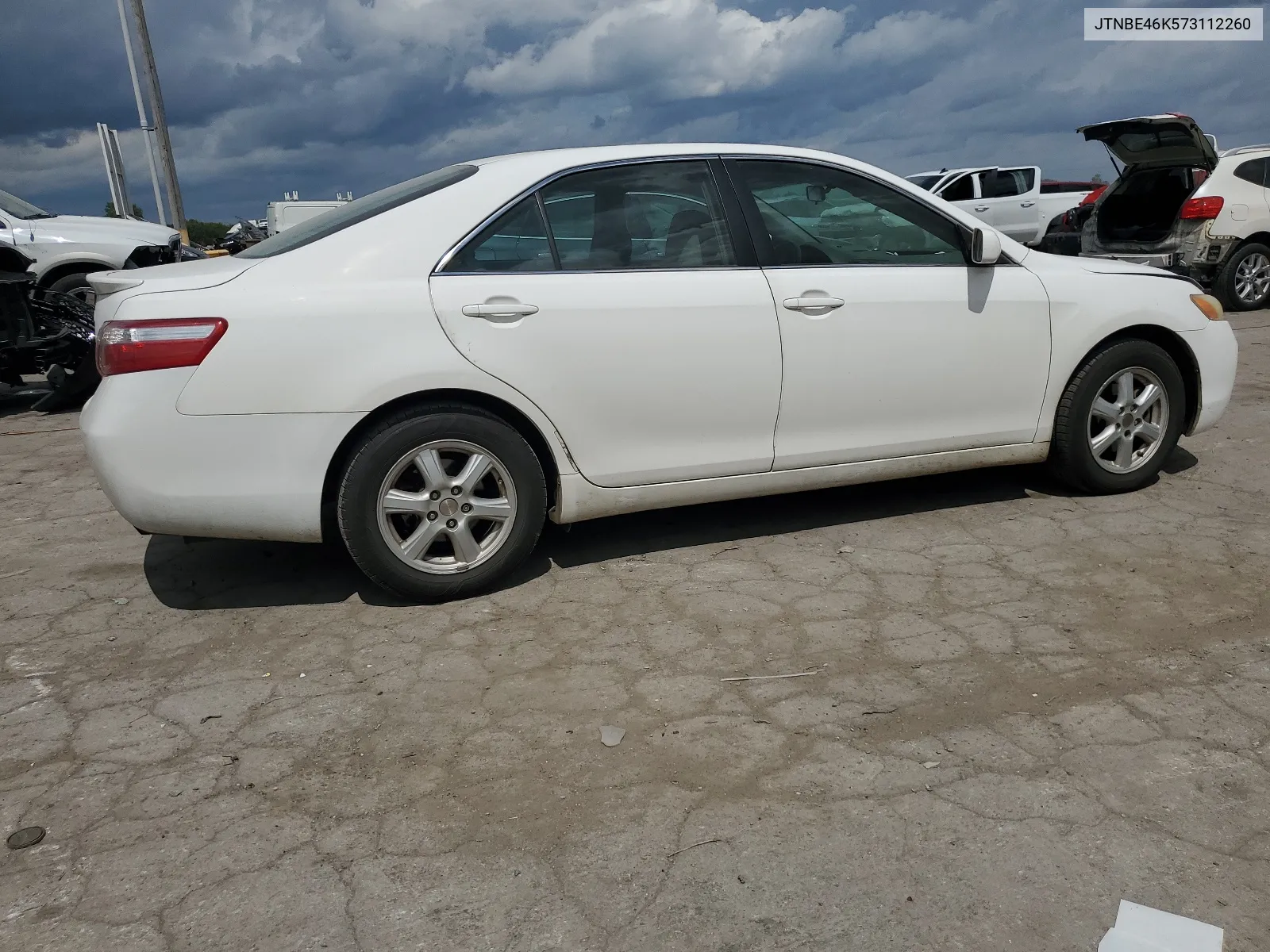 2007 Toyota Camry Ce VIN: JTNBE46K573112260 Lot: 62451044