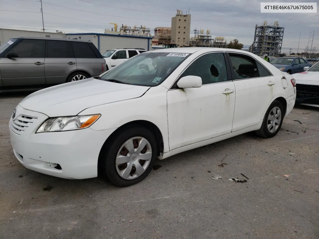 2007 Toyota Camry Ce VIN: 4T1BE46K67U675005 Lot: 62814234