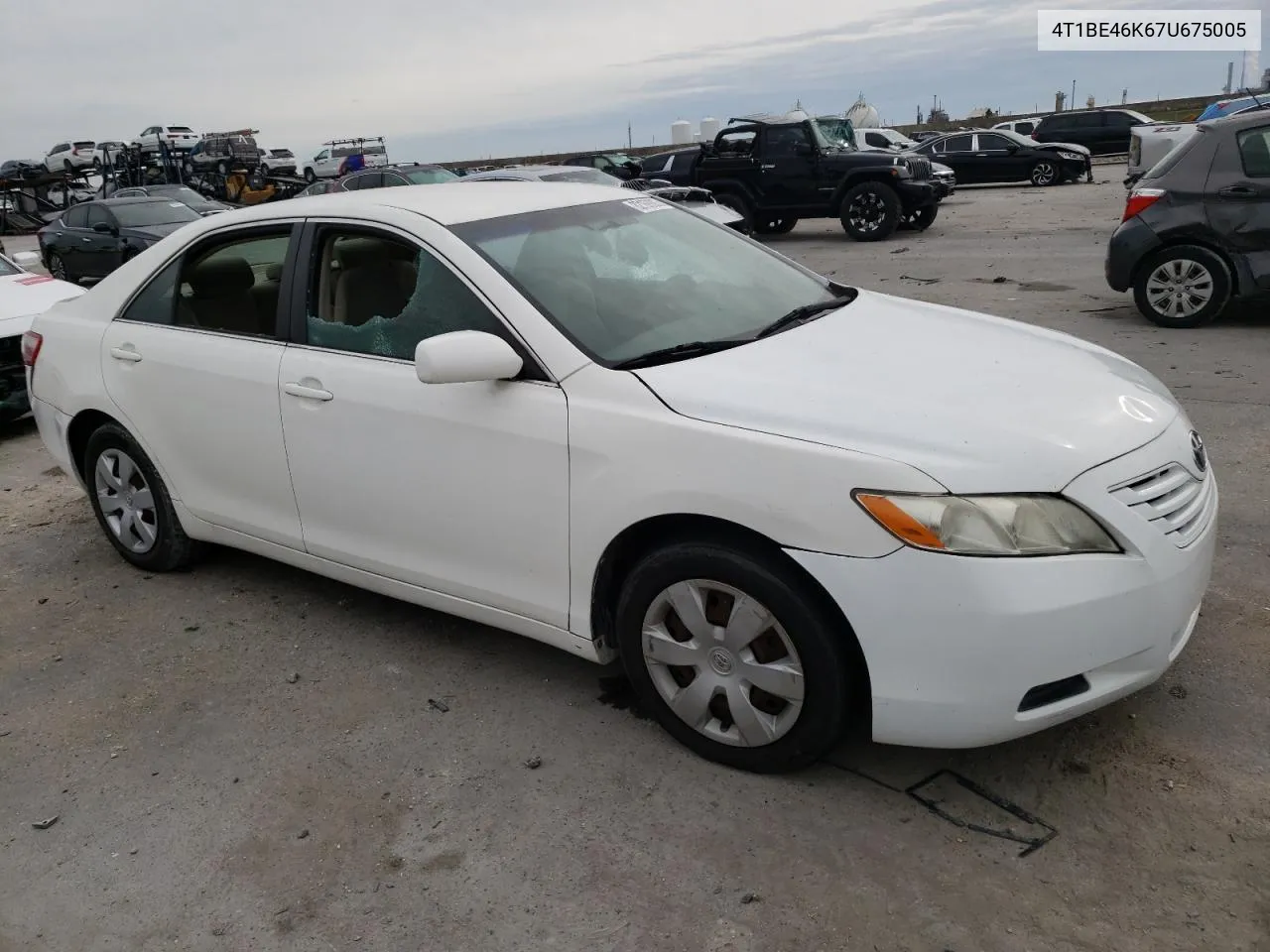 4T1BE46K67U675005 2007 Toyota Camry Ce