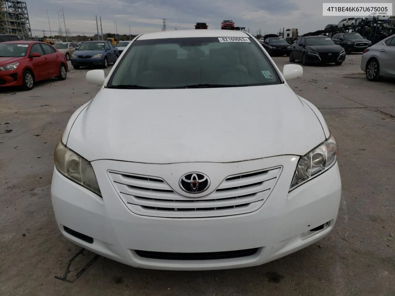 2007 Toyota Camry Ce VIN: 4T1BE46K67U675005 Lot: 62814234