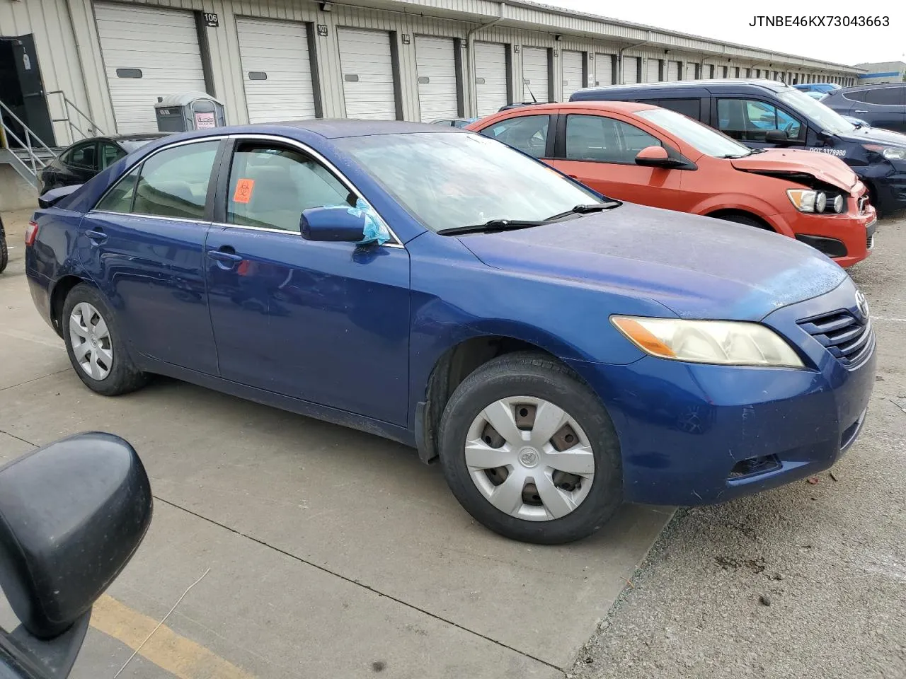 2007 Toyota Camry Ce VIN: JTNBE46KX73043663 Lot: 63001424