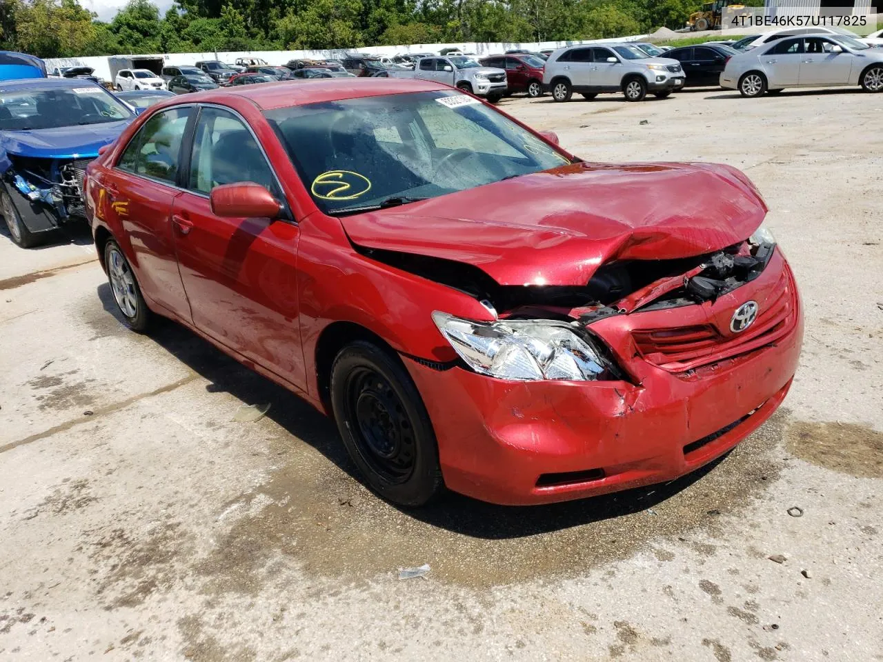 2007 Toyota Camry Ce VIN: 4T1BE46K57U117825 Lot: 63321384