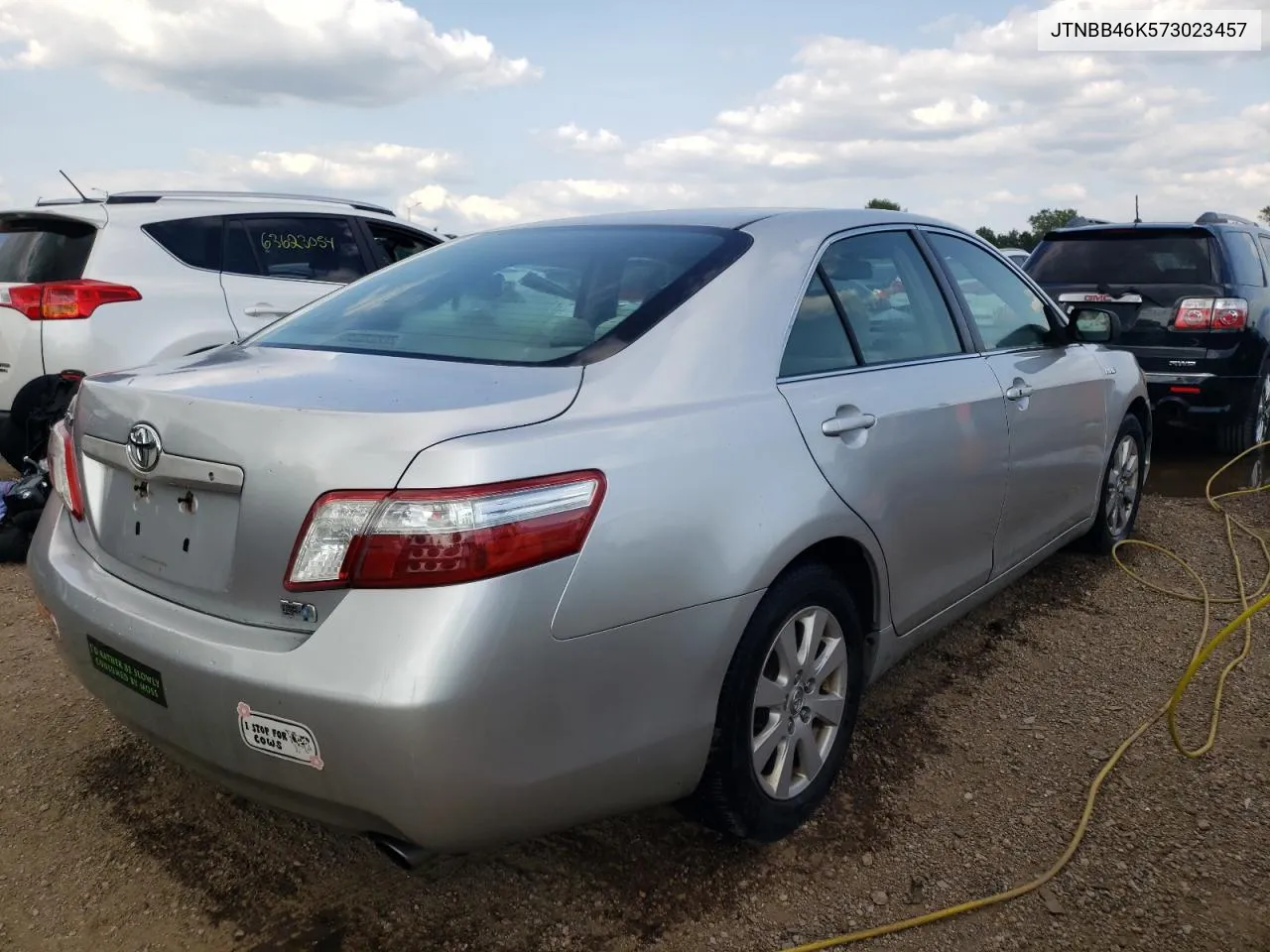 2007 Toyota Camry Hybrid VIN: JTNBB46K573023457 Lot: 63606224