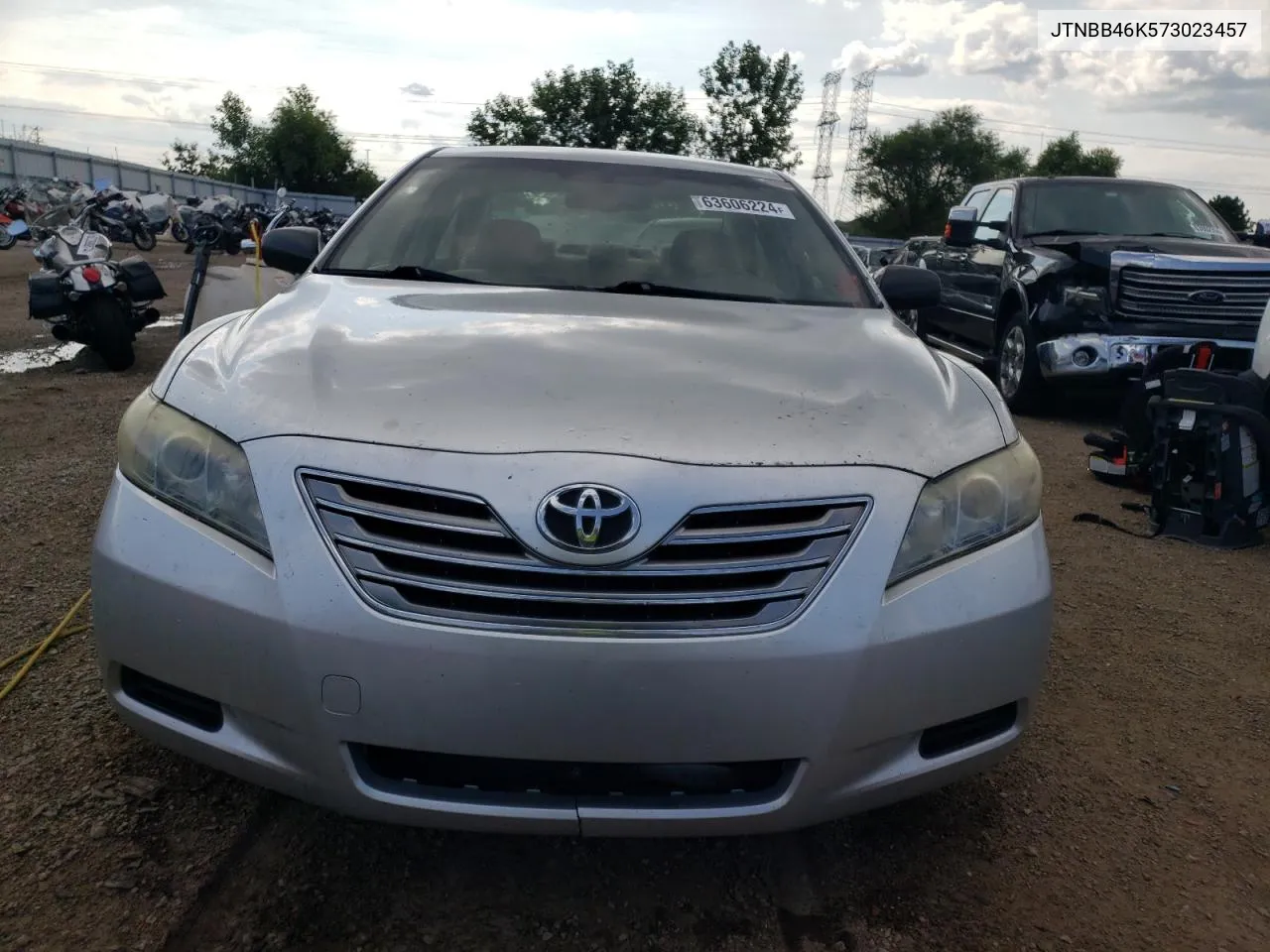 2007 Toyota Camry Hybrid VIN: JTNBB46K573023457 Lot: 63606224