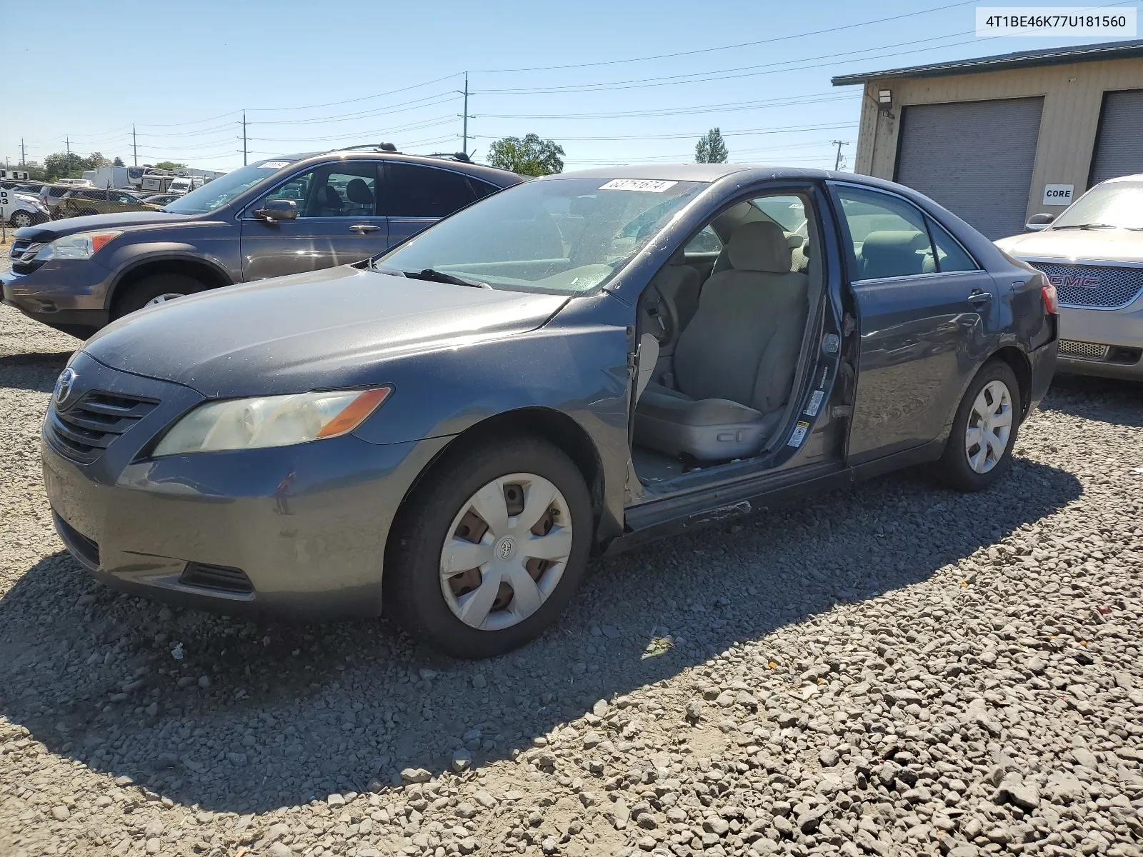 2007 Toyota Camry Ce VIN: 4T1BE46K77U181560 Lot: 63751674