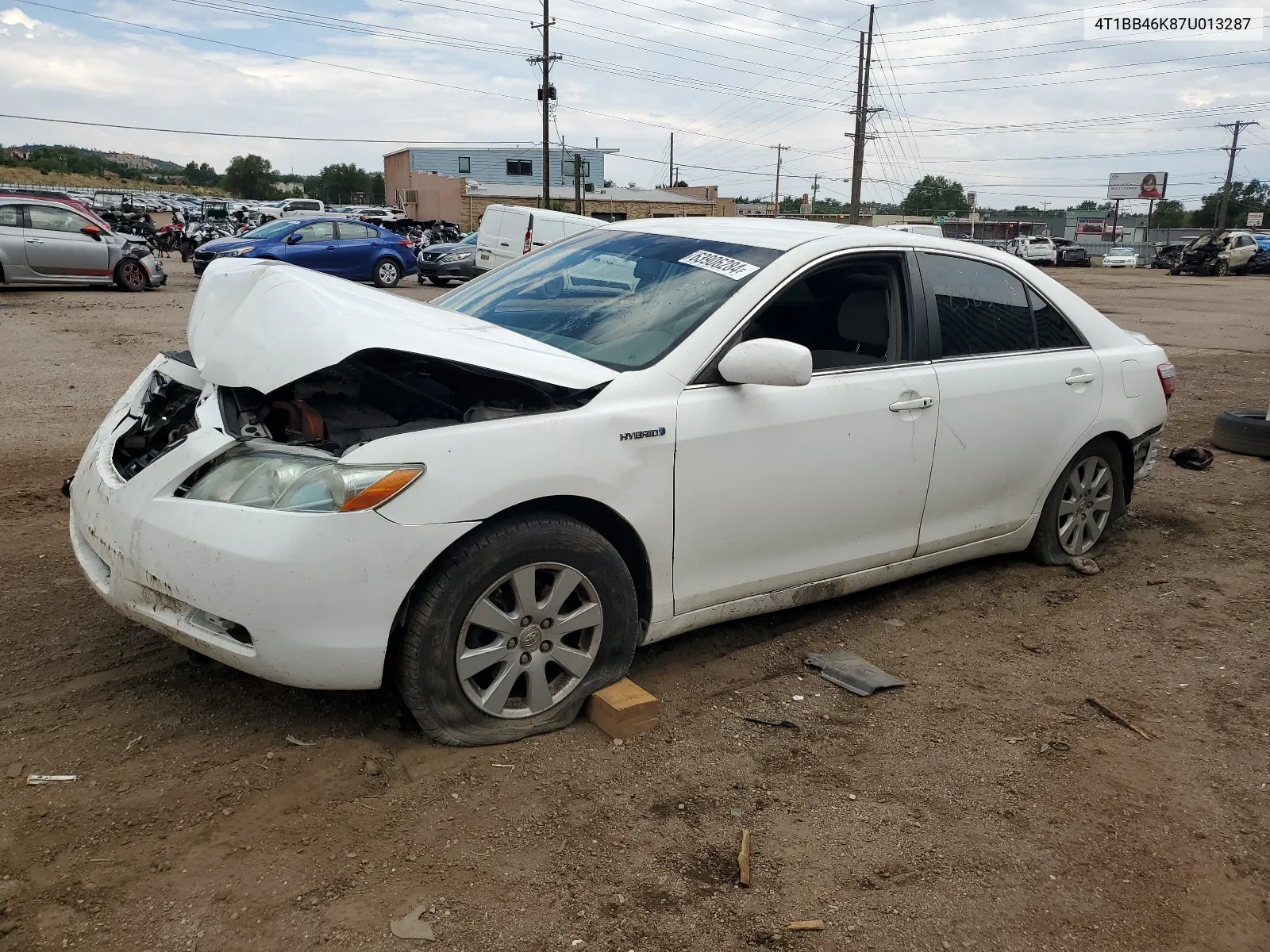 4T1BB46K87U013287 2007 Toyota Camry Hybrid