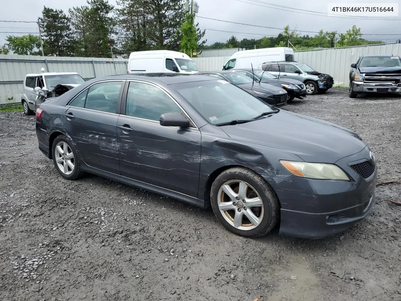 2007 Toyota Camry Le VIN: 4T1BK46K17U516644 Lot: 64352064