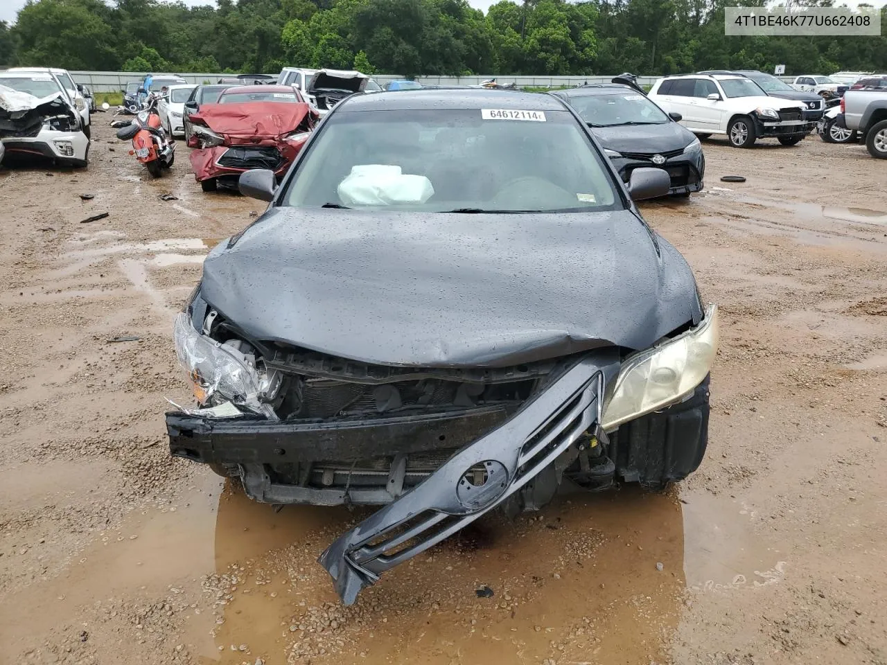 2007 Toyota Camry Ce VIN: 4T1BE46K77U662408 Lot: 64612114