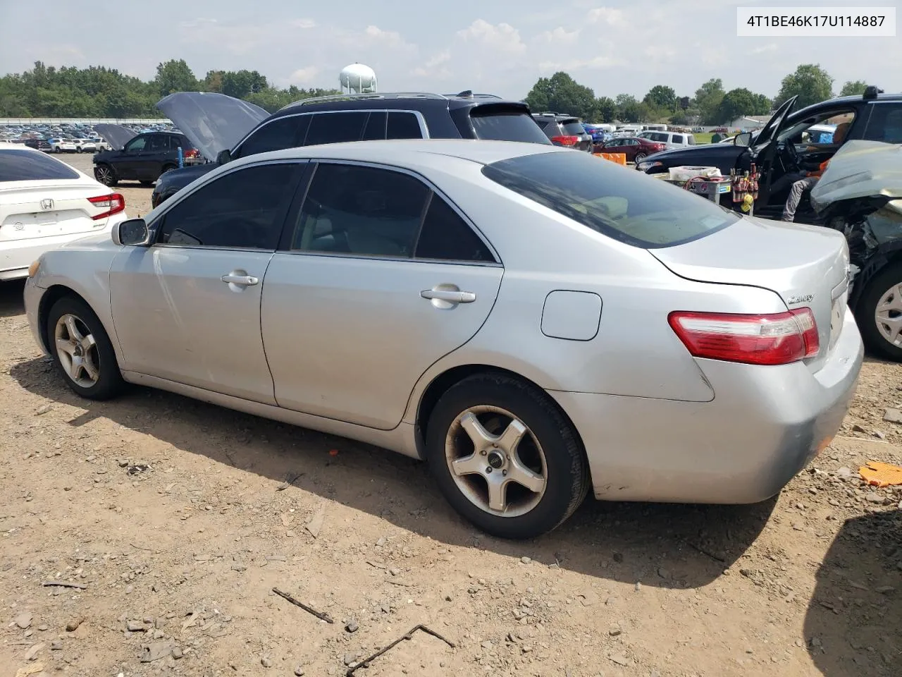 4T1BE46K17U114887 2007 Toyota Camry Ce