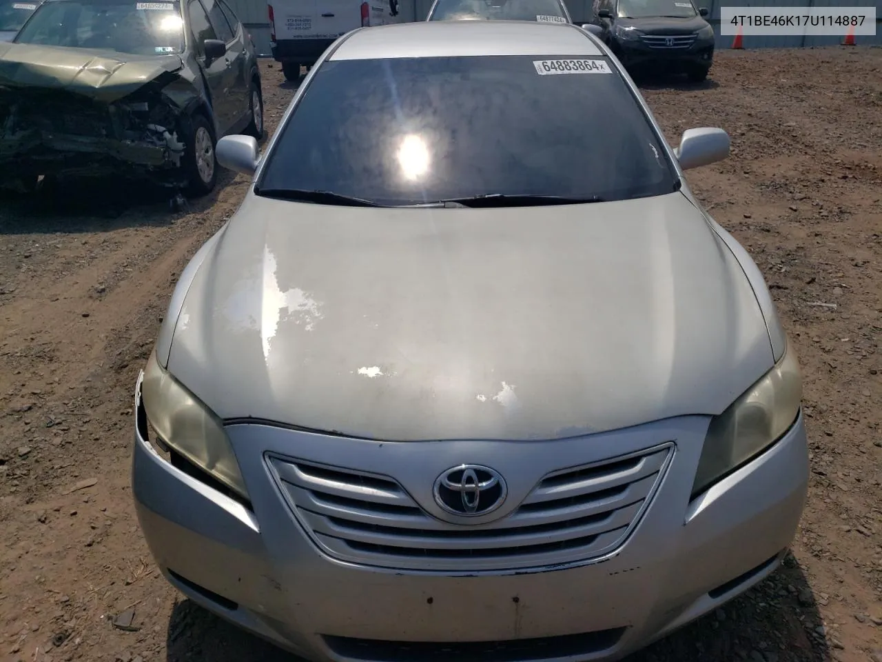 4T1BE46K17U114887 2007 Toyota Camry Ce