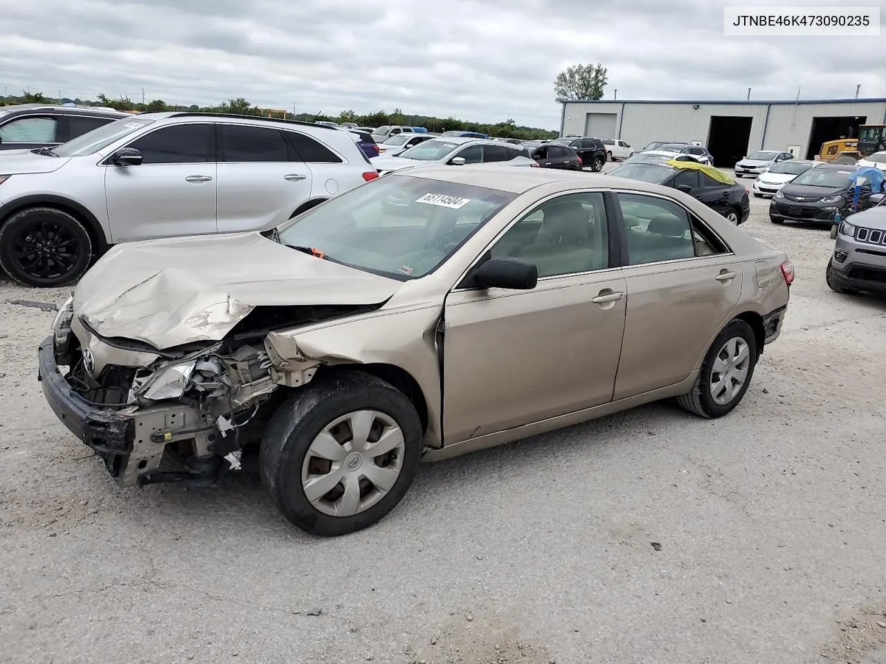 2007 Toyota Camry Ce VIN: JTNBE46K473090235 Lot: 65114504