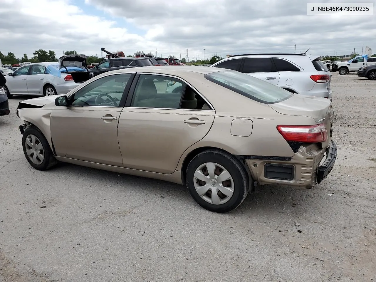 2007 Toyota Camry Ce VIN: JTNBE46K473090235 Lot: 65114504