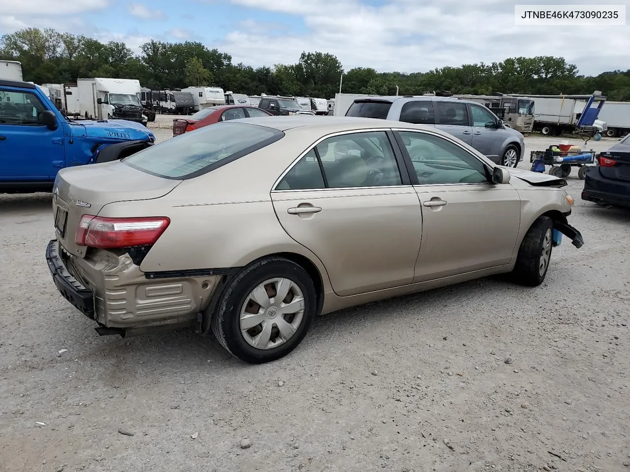 2007 Toyota Camry Ce VIN: JTNBE46K473090235 Lot: 65114504