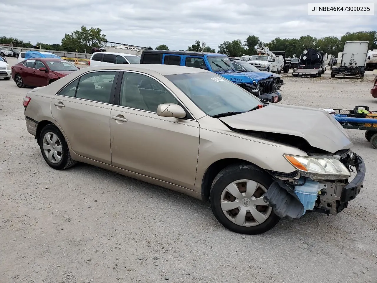 2007 Toyota Camry Ce VIN: JTNBE46K473090235 Lot: 65114504