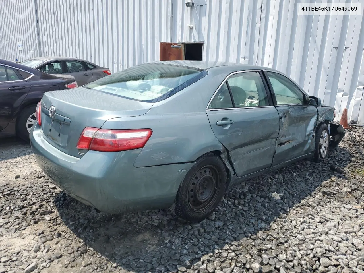 2007 Toyota Camry Ce VIN: 4T1BE46K17U649069 Lot: 65280454