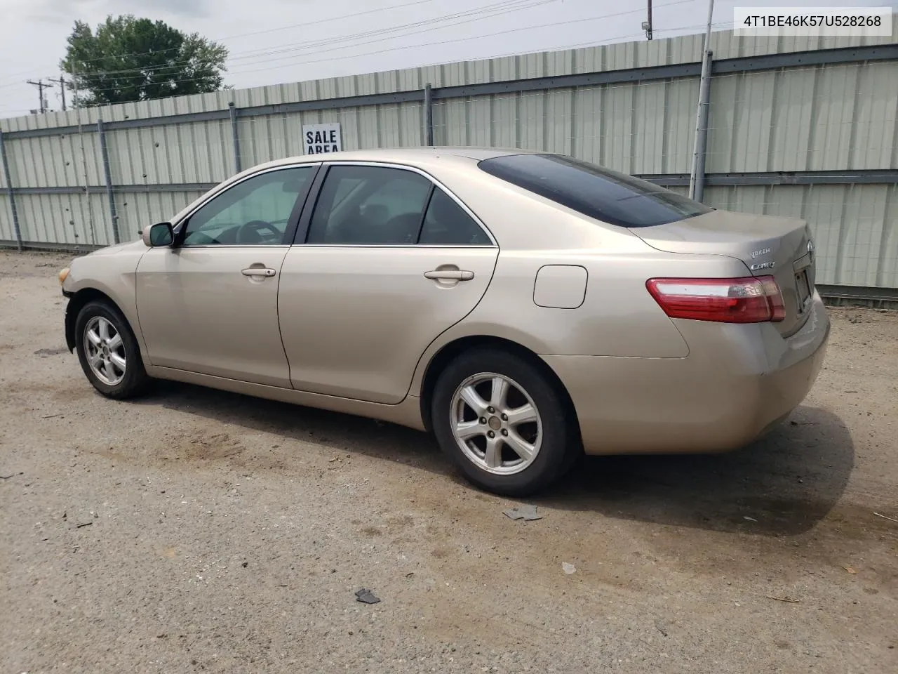 4T1BE46K57U528268 2007 Toyota Camry Ce