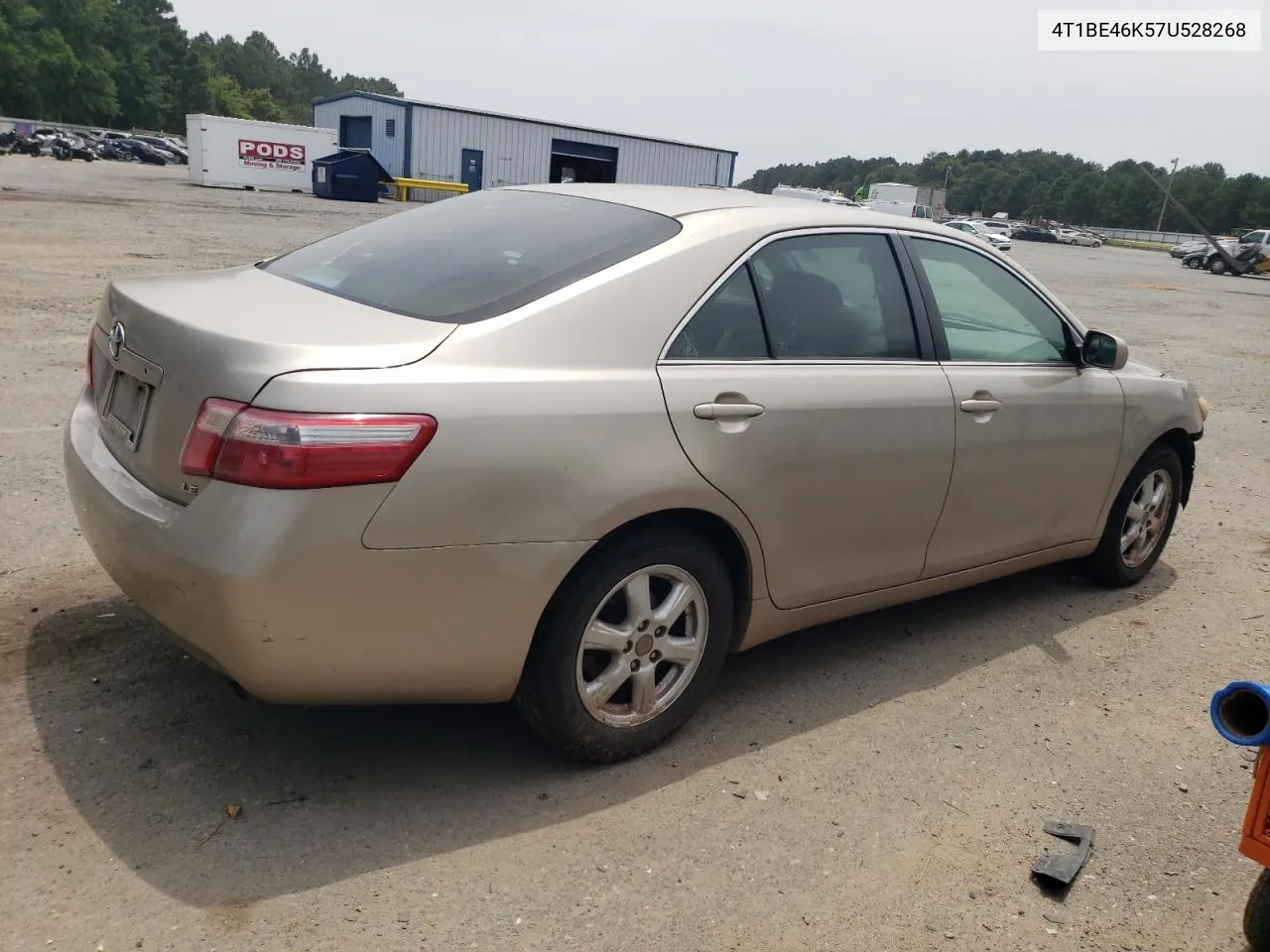 4T1BE46K57U528268 2007 Toyota Camry Ce