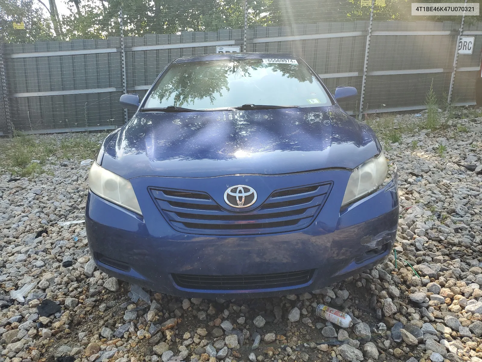 4T1BE46K47U070321 2007 Toyota Camry Ce