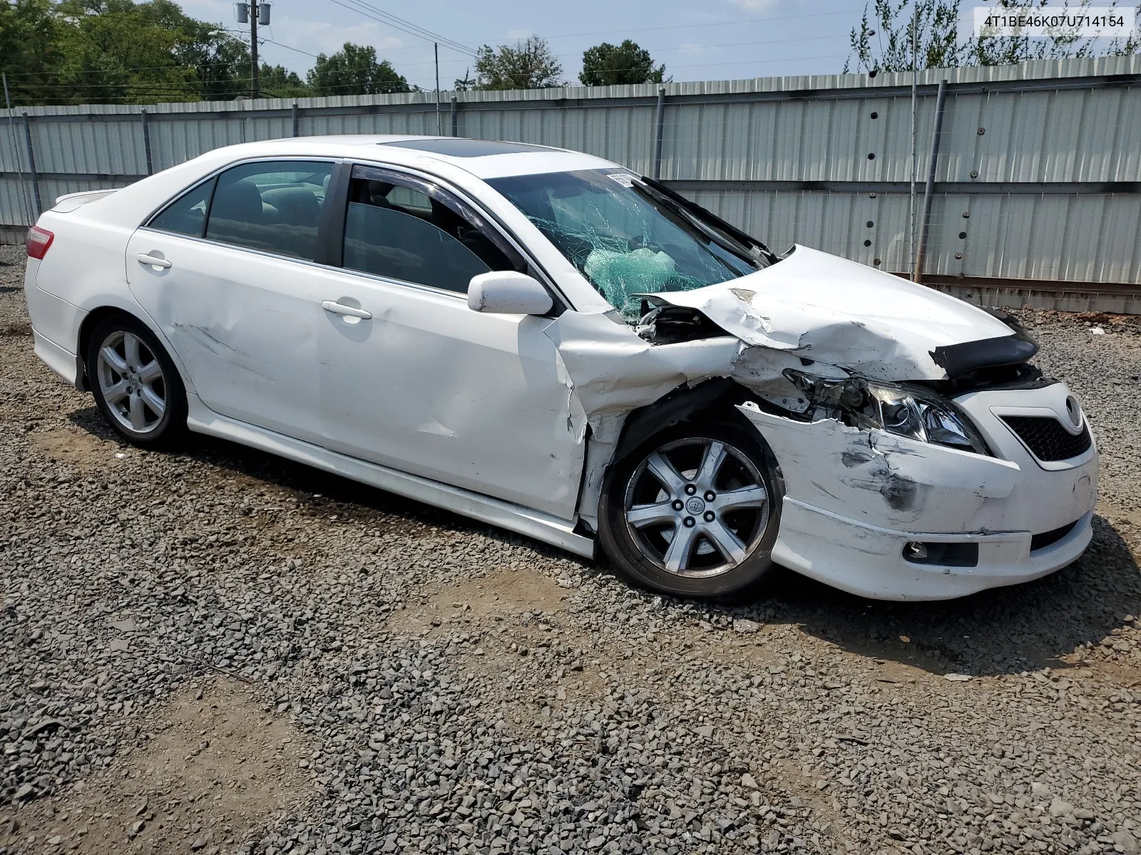 2007 Toyota Camry Ce VIN: 4T1BE46K07U714154 Lot: 65618064