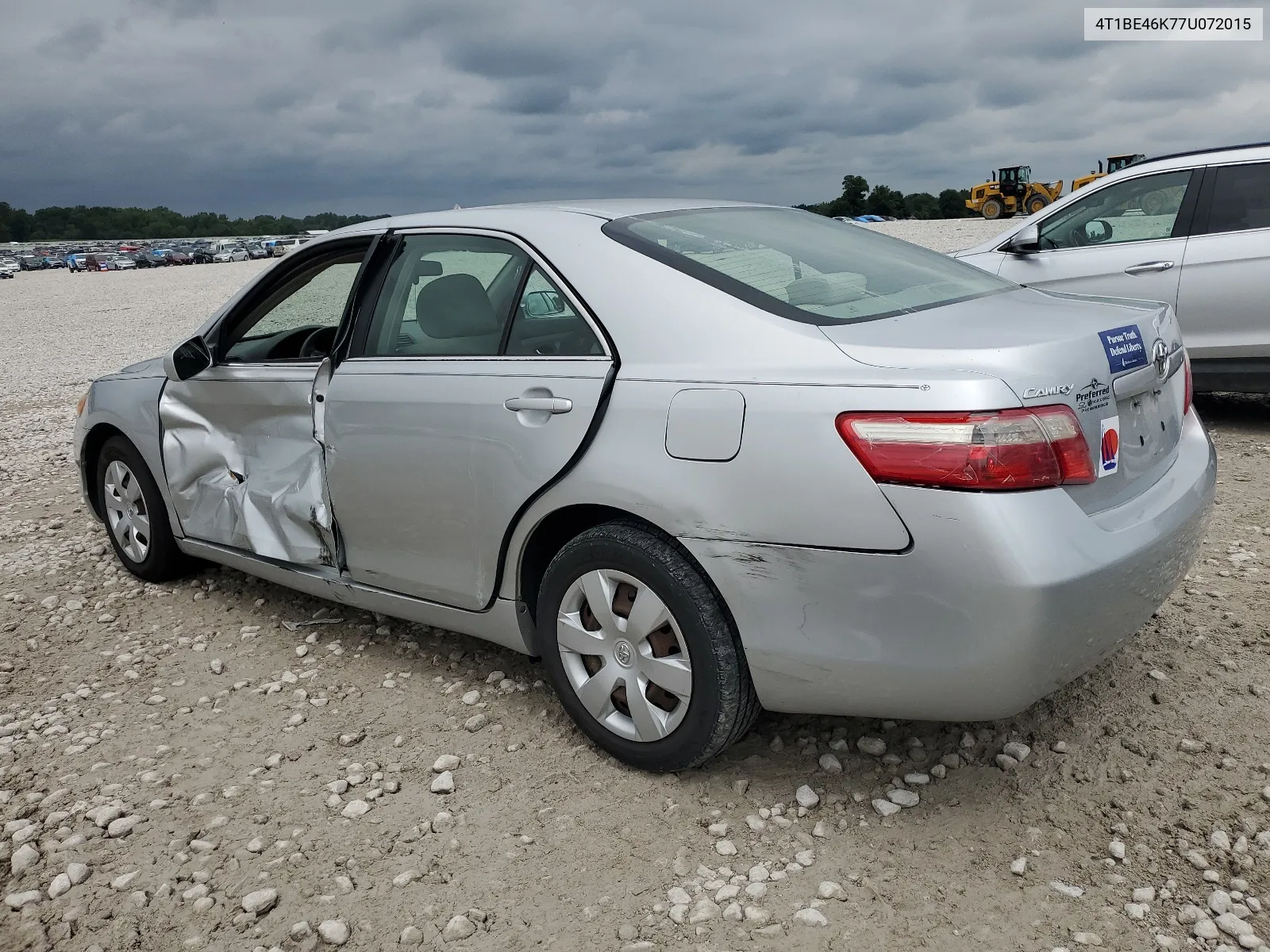 2007 Toyota Camry Ce VIN: 4T1BE46K77U072015 Lot: 65833794