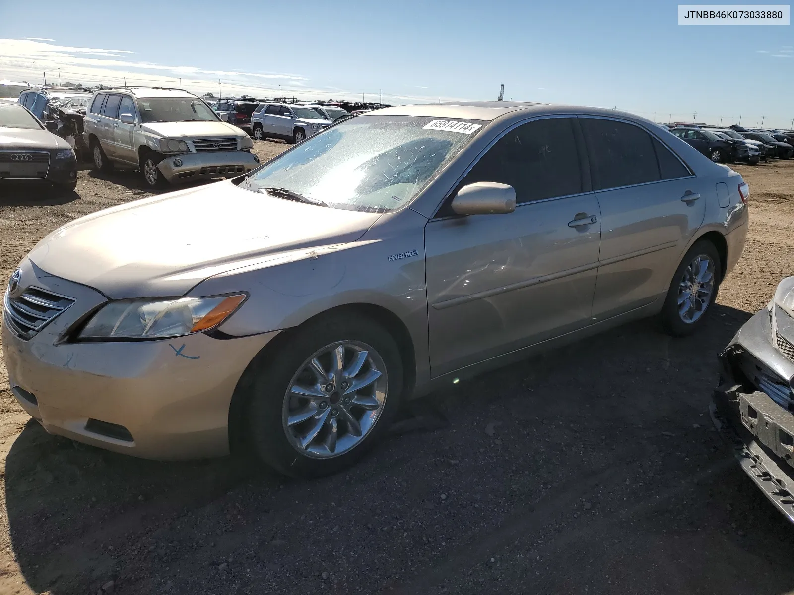 JTNBB46K073033880 2007 Toyota Camry Hybrid