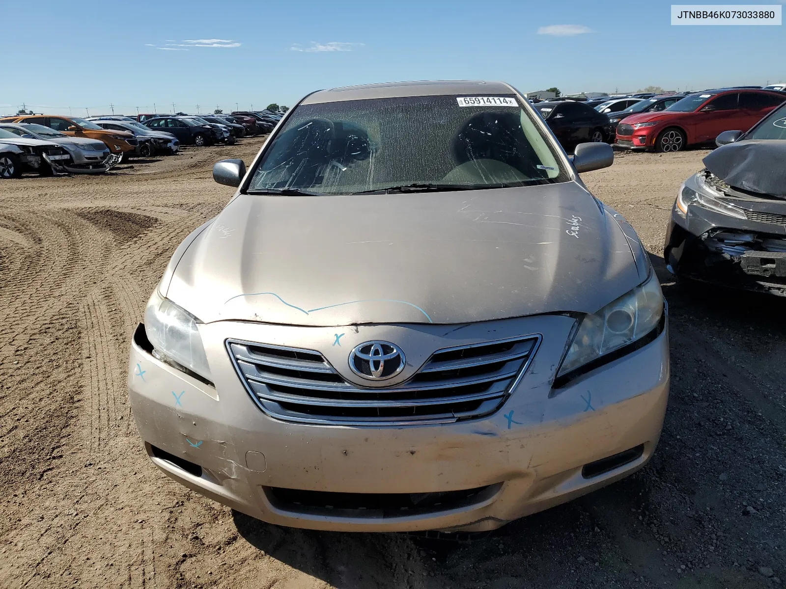 JTNBB46K073033880 2007 Toyota Camry Hybrid