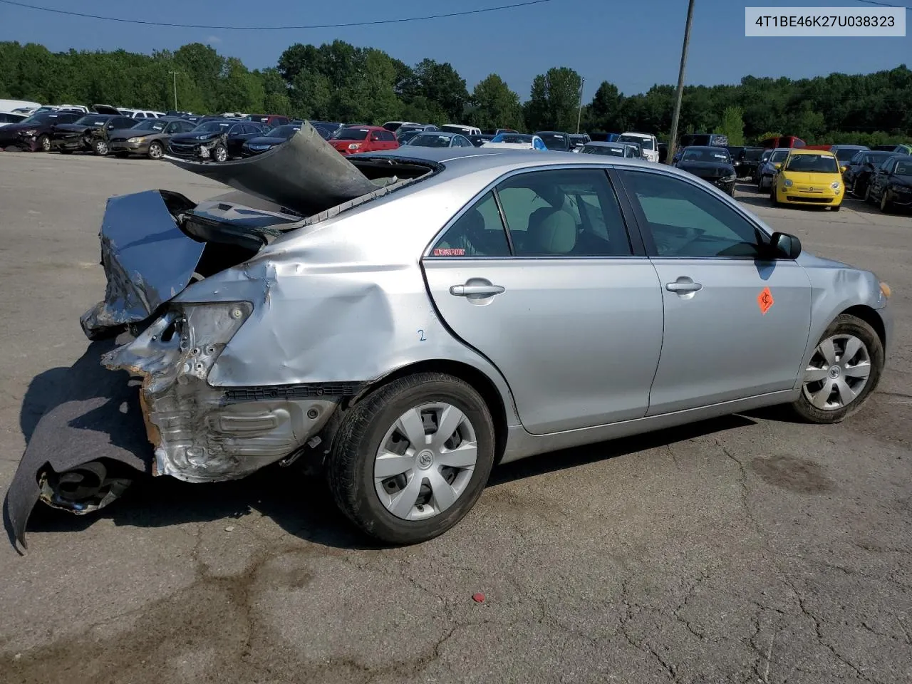 2007 Toyota Camry Ce VIN: 4T1BE46K27U038323 Lot: 65969734