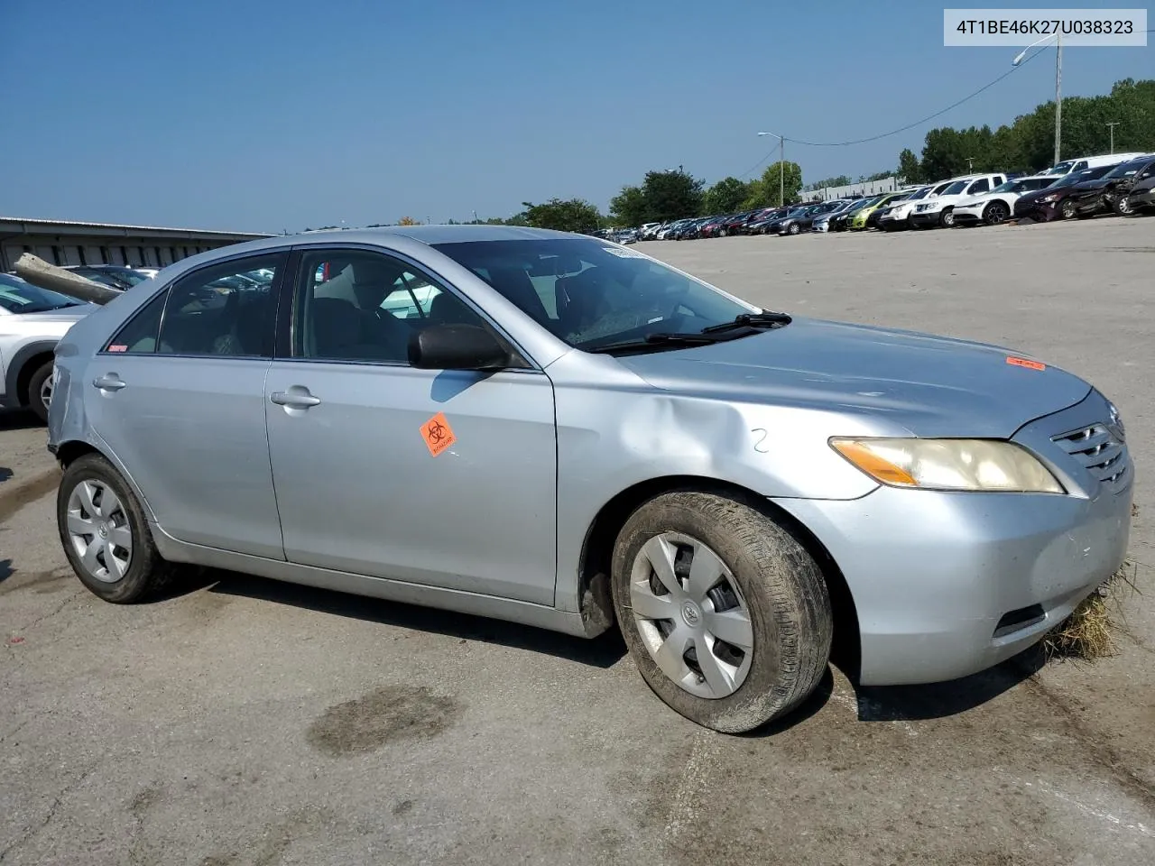 4T1BE46K27U038323 2007 Toyota Camry Ce