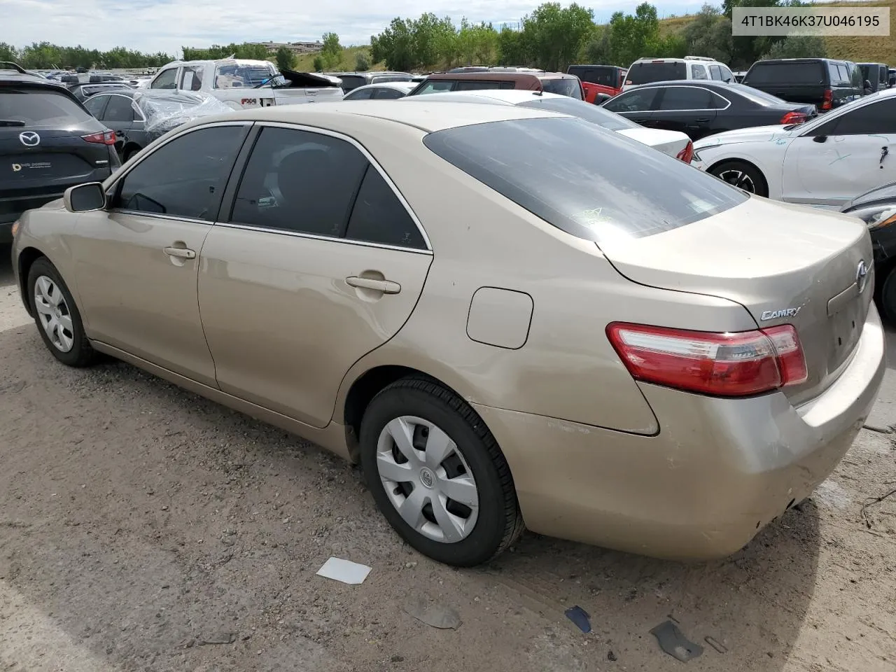 2007 Toyota Camry Le VIN: 4T1BK46K37U046195 Lot: 66071874