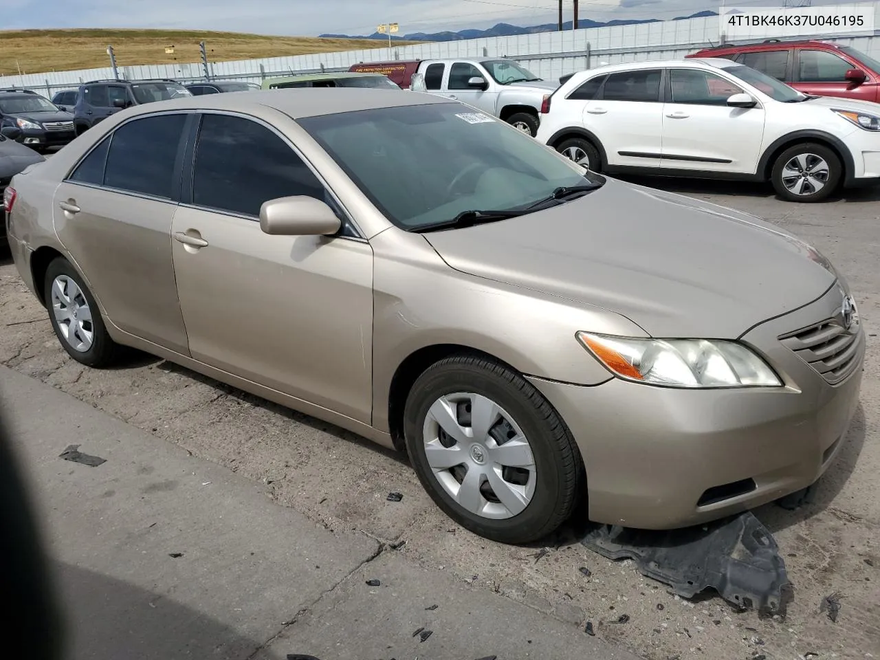 4T1BK46K37U046195 2007 Toyota Camry Le