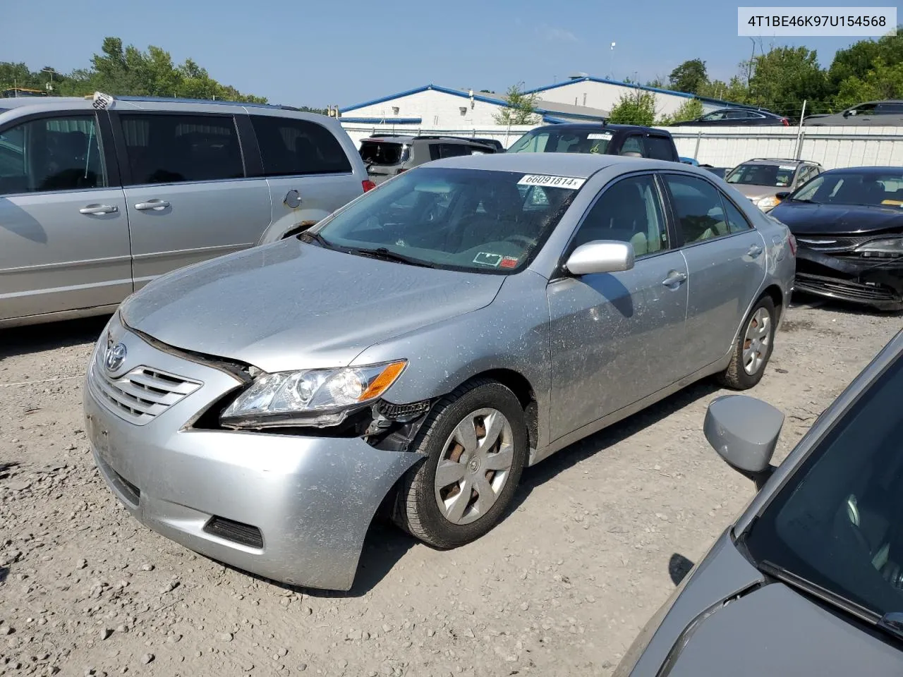 4T1BE46K97U154568 2007 Toyota Camry Ce